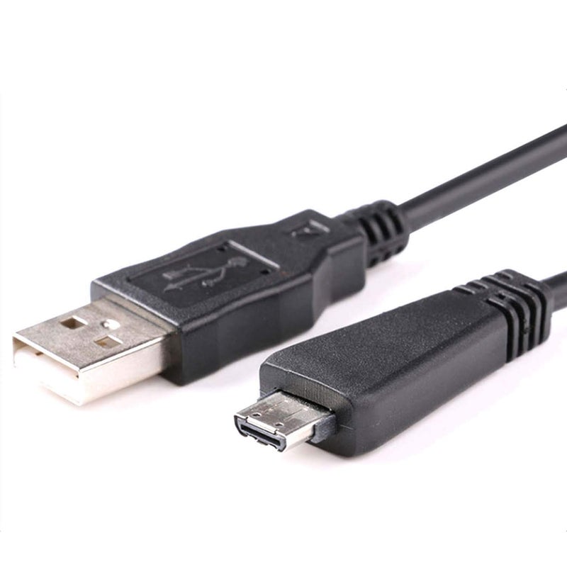Adhiper Replacement VMC-MD3 USB Data Sync Transfer Cable USB 2.0 Charging Cord Lead Compatible with Sony Cyber-Shot/Cybershot Digital Camera DSC-W350D W360 W380 W390 W570 TX100 TX66 and More (3.3ft/Black) - Image 2